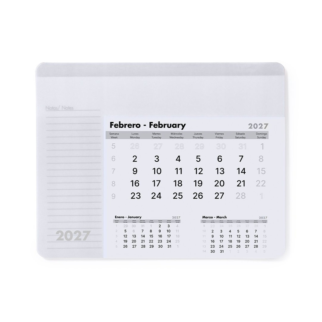 MKT - Tappetino Mouse Calendario Rendux (3892)