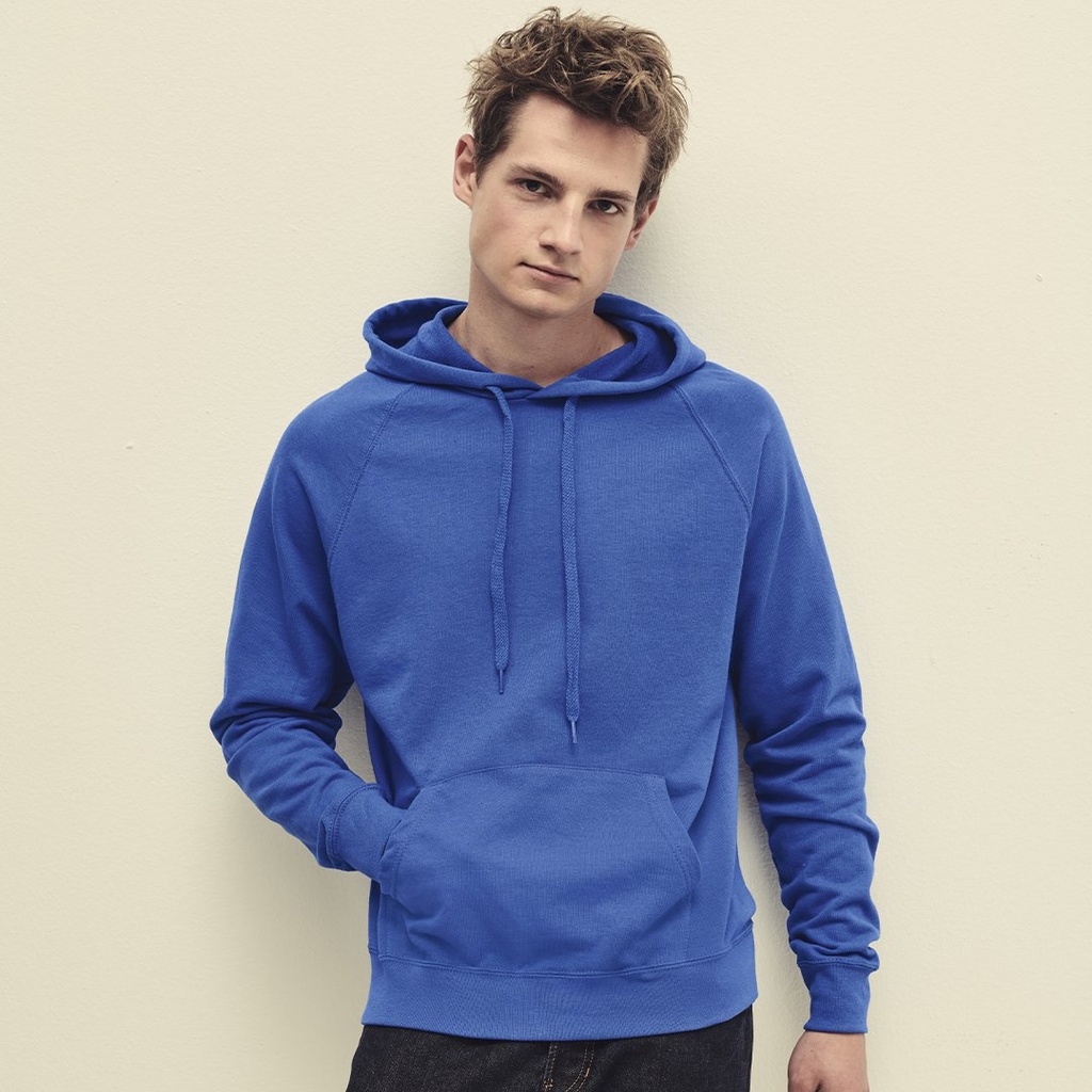 FRUIT OF THE LOOM - Felpa Adulto Lightweight Hooded S (1335)