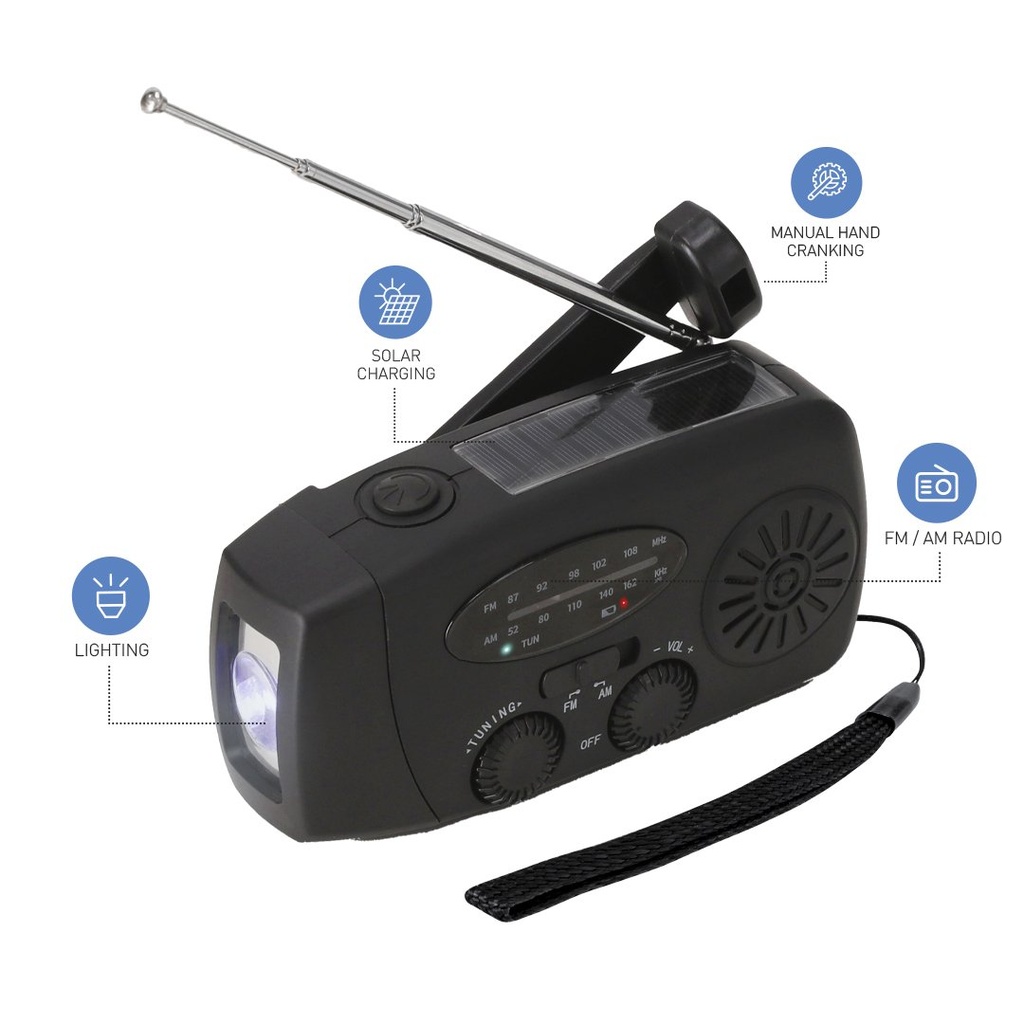 MKT - Radio Emergenza Multifunzione Cartney (21983)