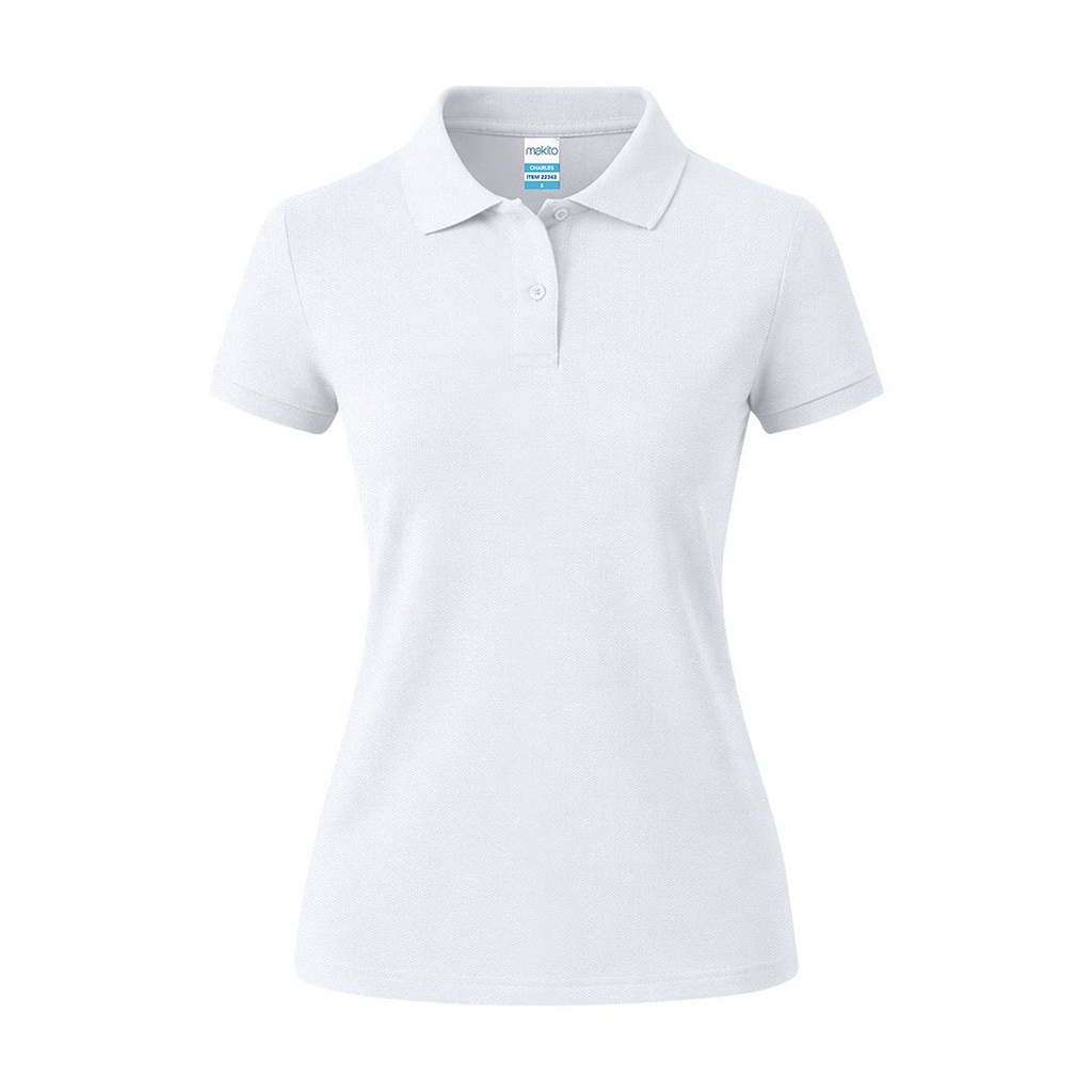 MKT - Polo Donna Bianco Charles (22342)