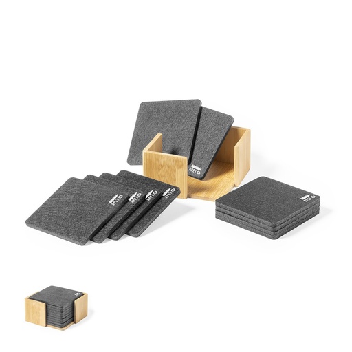 [1708] MKT - Set Sottobicchieri Sanly (1708)