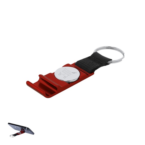 [21917] MKT - Portachiavi Gettone Supporto Nevin (21917)