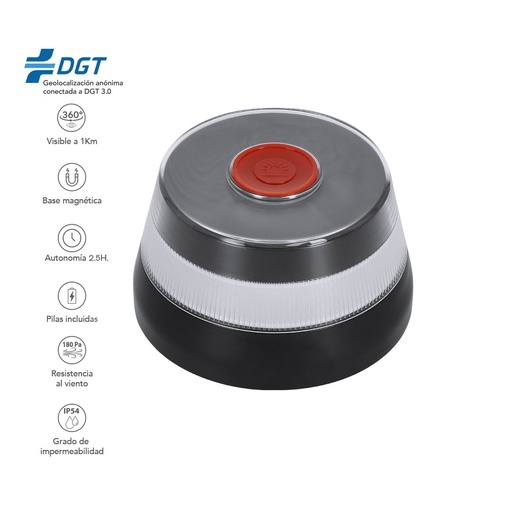 [22471] MKT - Luce d'Emergenza V16 Geolocalizzata Pylon (22471)