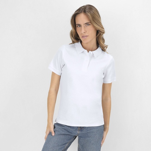 [21182] MKT - Polo Donna Bianco Koupan (21182)
